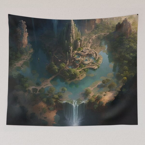 Item preview, 12 - Aerial Inner Earth Ethereal designed and sold by StarbuckLight.