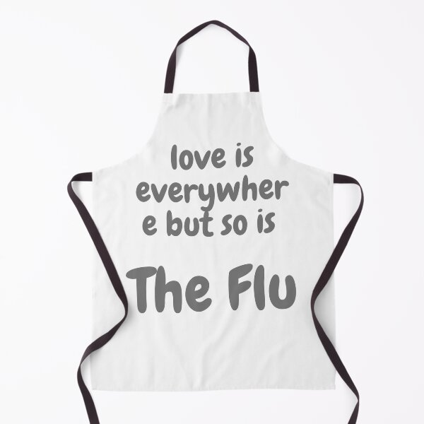 Item preview, Love Is Everywhere But So Is The Flu - T-shirt designed and sold by jebran.