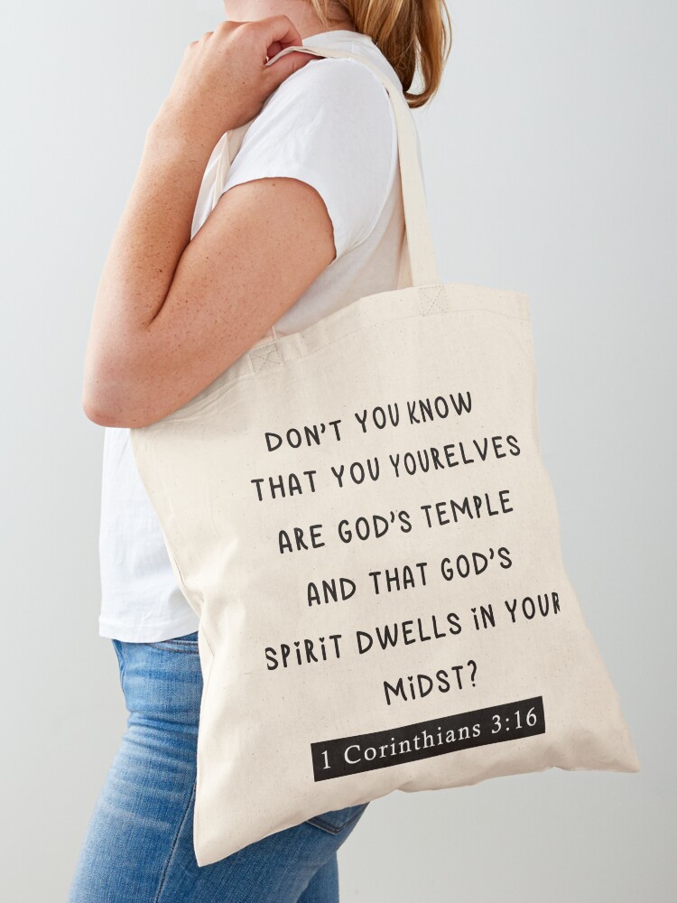 Temple Of God Tote Bag Temple Of God Tote Bag