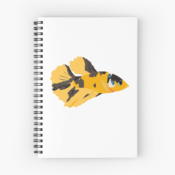 Item preview, Yellow Betta Fish designed and sold by madeofchips7.