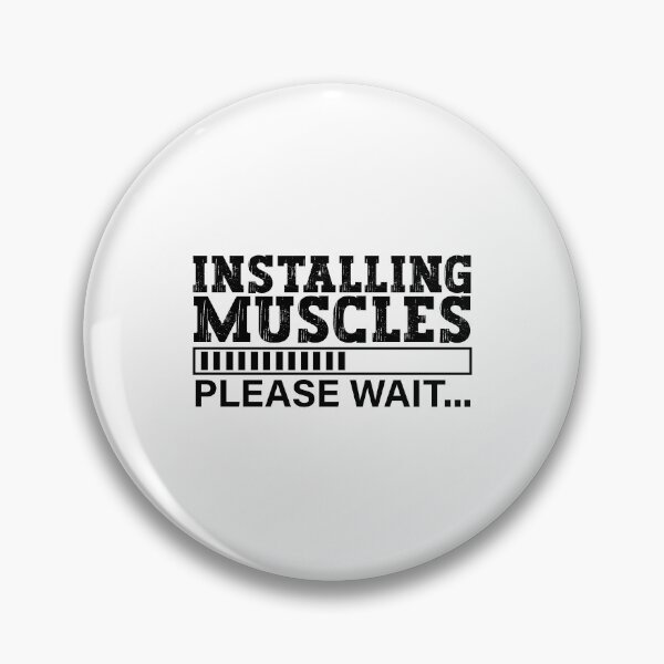 Item preview, Installing muscles please wait designed and sold by Stixdesigns.