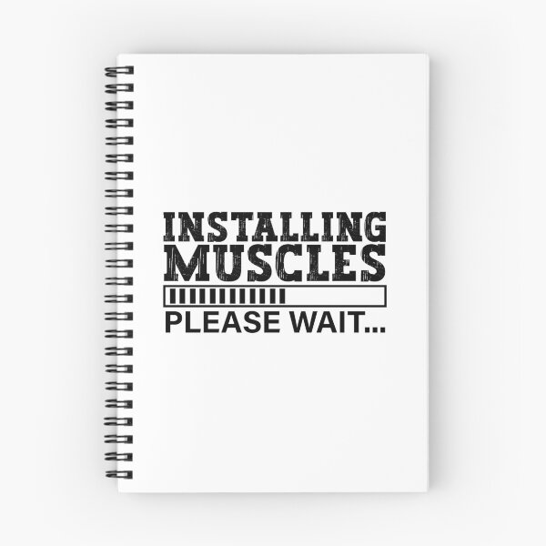 Item preview, Installing muscles please wait designed and sold by Stixdesigns.