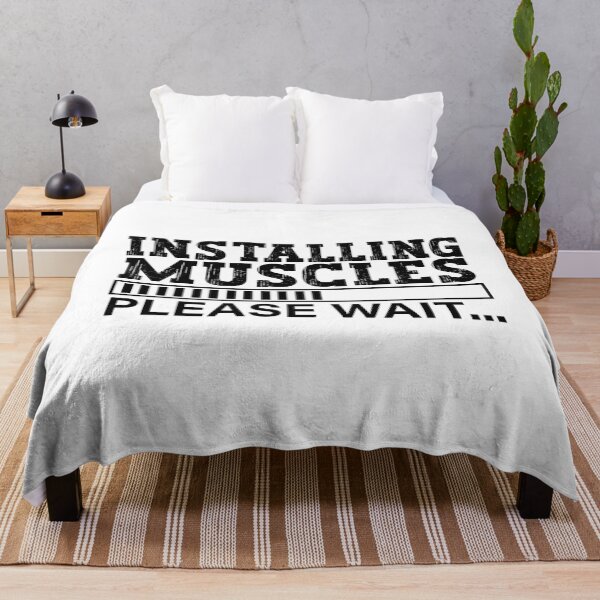 Item preview, Installing muscles please wait designed and sold by Stixdesigns.