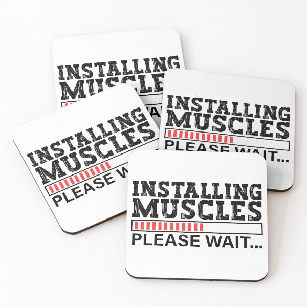 Item preview, Installing muscles please wait designed and sold by Stixdesigns.