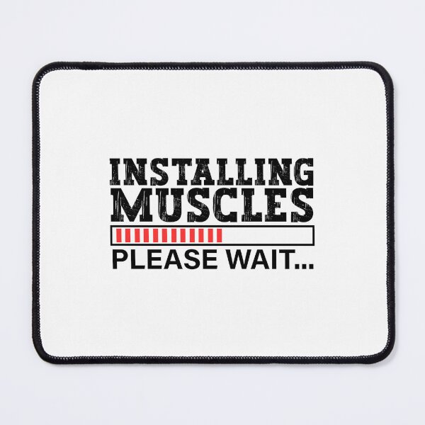 Item preview, Installing muscles please wait designed and sold by Stixdesigns.