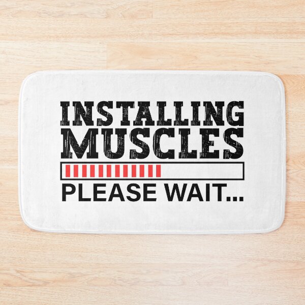Item preview, Installing muscles please wait designed and sold by Stixdesigns.
