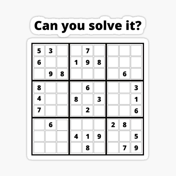 Item preview, Sudoku designed and sold by normalIcon.