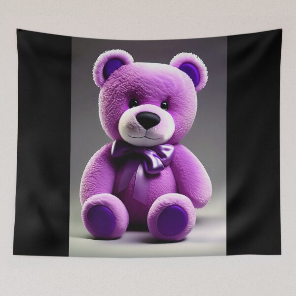 Item preview, Purple Teddy Bear designed and sold by NTGUILTY.