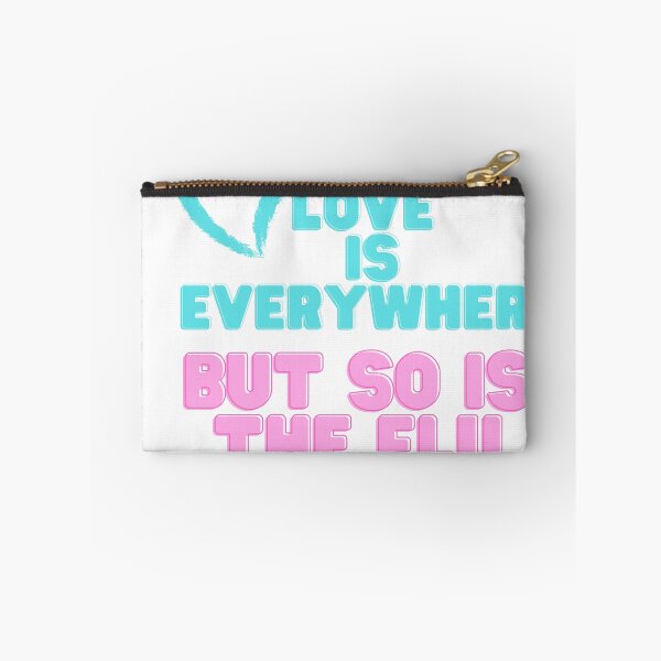 Item preview, Love Is Everywhere But So Is The Flu - T-shirt designed and sold by jebran.