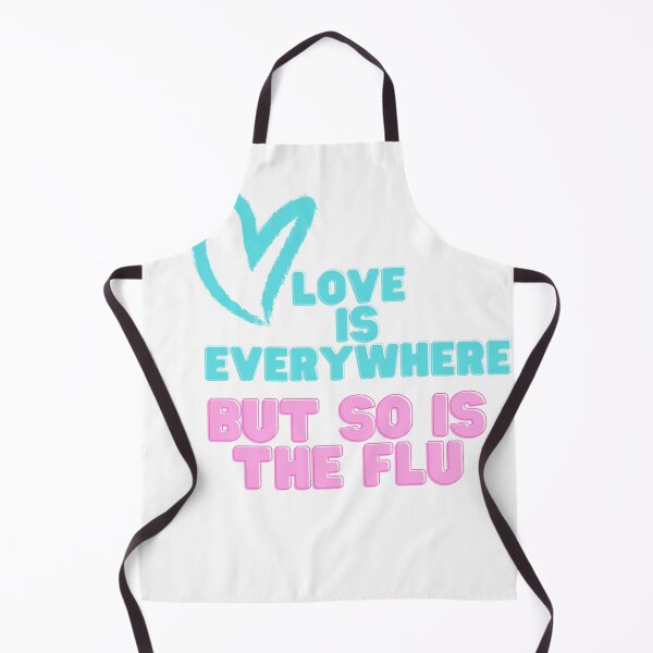 Item preview, Love Is Everywhere But So Is The Flu - T-shirt designed and sold by jebran.
