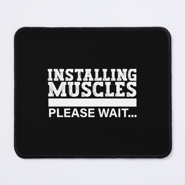 Item preview, Installing muscles please wait designed and sold by Stixdesigns.