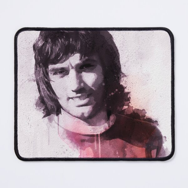 Item preview, George Best Manchester United Holy Trinity Portrait designed and sold by Sporting Colour.