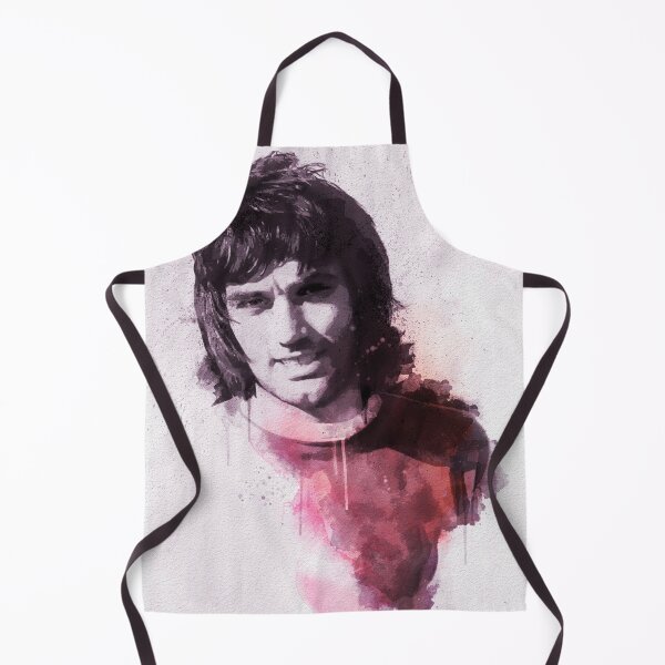 Artikelvorschau, George Best Manchester United Dreifaltigkeits-Porträt entworfen und verkauft von Sporting Colour.