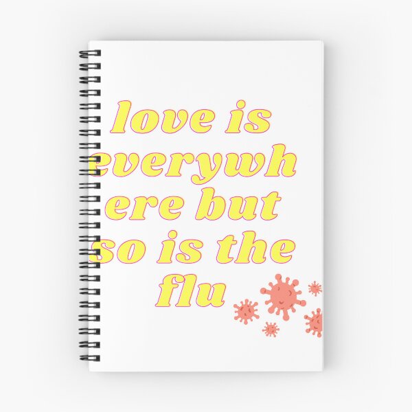 Item preview, Love Is Everywhere But So Is The Flu - T-shirt designed and sold by jebran.