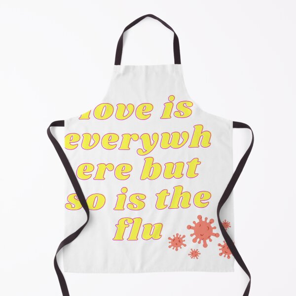 Item preview, Love Is Everywhere But So Is The Flu - T-shirt designed and sold by jebran.