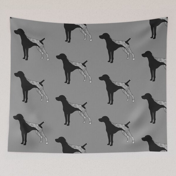 Item preview, Standing Black Roan German shorthair pointer stack  designed and sold by Horsequeenozie.