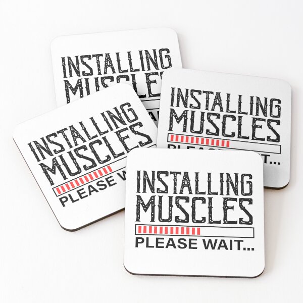 Item preview, Installing muscles please wait designed and sold by Stixdesigns.