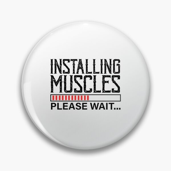Item preview, Installing muscles please wait designed and sold by Stixdesigns.