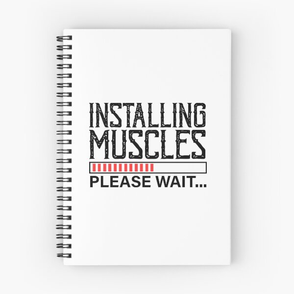 Item preview, Installing muscles please wait designed and sold by Stixdesigns.