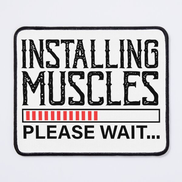 Item preview, Installing muscles please wait designed and sold by Stixdesigns.