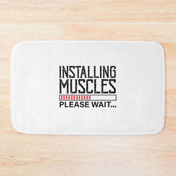 Item preview, Installing muscles please wait designed and sold by Stixdesigns.