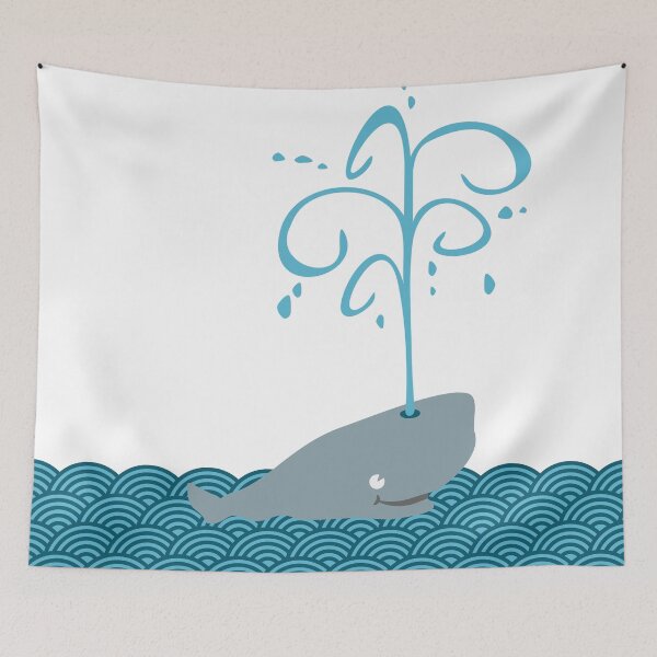 Item preview, Whale in the sea VRS2 designed and sold by vivendulies.