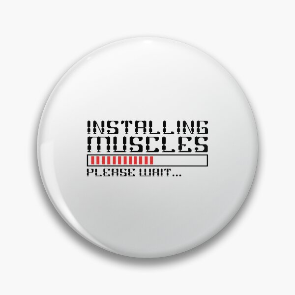 Item preview, Installing muscles please wait designed and sold by Stixdesigns.