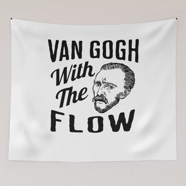 Aperçu de l'œuvre van gogh avec le courant créée et vendue par IZIStore.