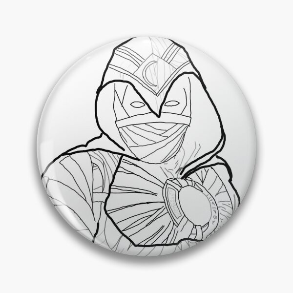 Item preview, MoonKnight Sketch designed and sold by bellalovegood.