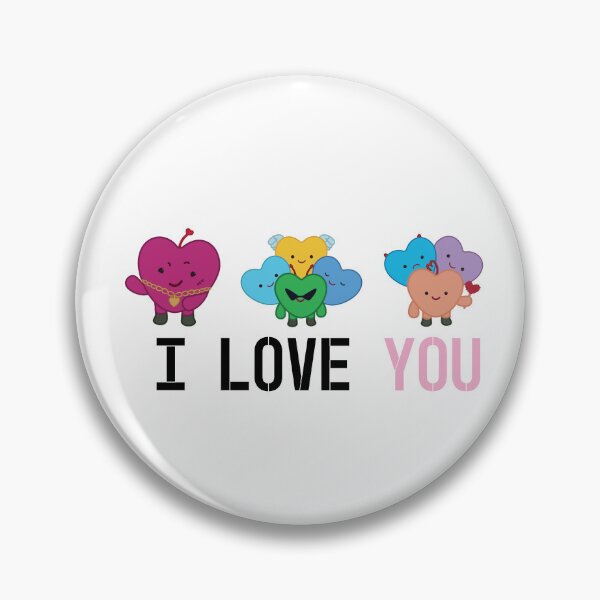 Item preview, Case 143 Heart Monsters with Heart Tung and Heart Taeng designed and sold by BellFlowerGifts.