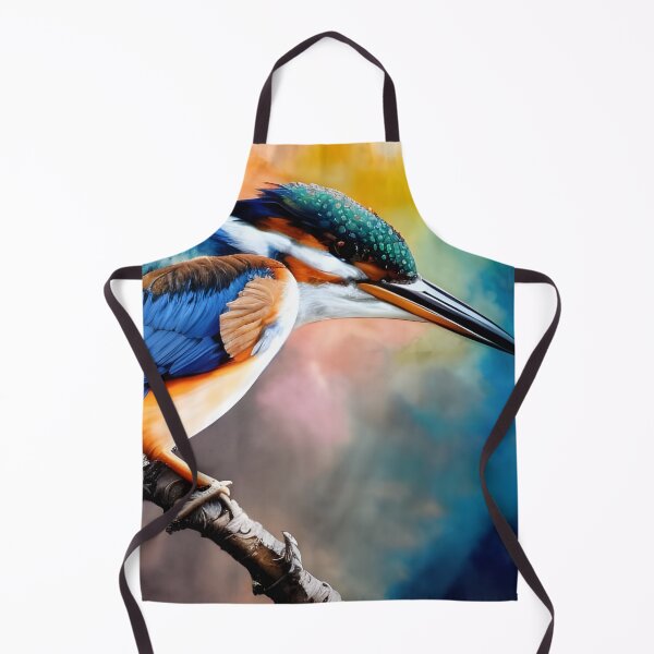 Item preview, Colourful Kingfisher in Motion designed and sold by ambyai.