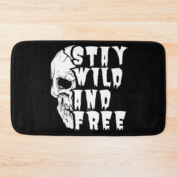 Item preview, Skull - Wild and Free Design designed and sold by fun-times-store.