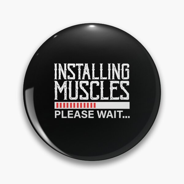 Item preview, Installing muscles please wait designed and sold by Stixdesigns.