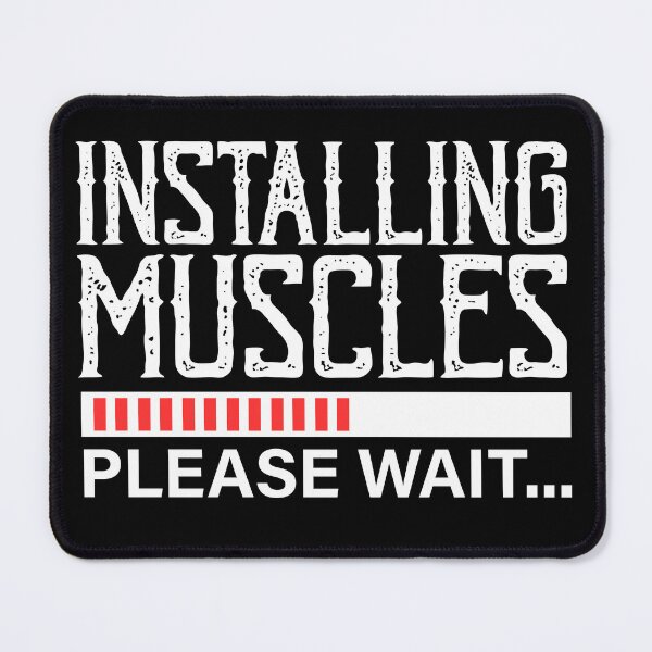 Item preview, Installing muscles please wait designed and sold by Stixdesigns.