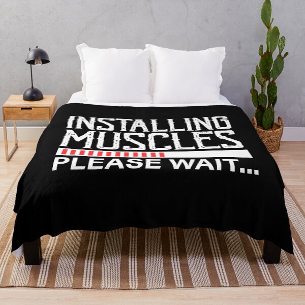 Item preview, Installing muscles please wait designed and sold by Stixdesigns.