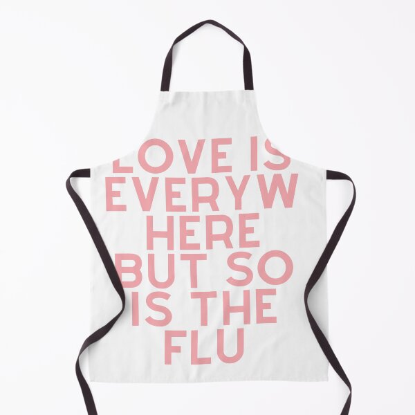 Item preview, Love Is Everywhere But So Is The Flu - T-shirt designed and sold by jebran.