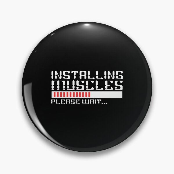 Item preview, Installing muscles please wait designed and sold by Stixdesigns.