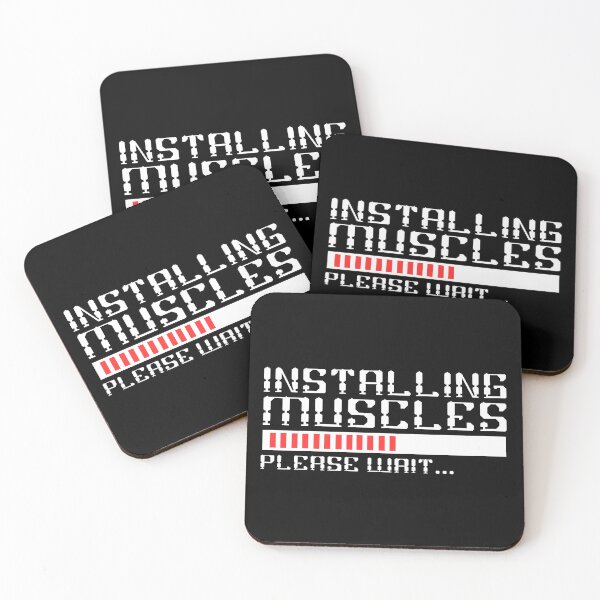 Item preview, Installing muscles please wait designed and sold by Stixdesigns.