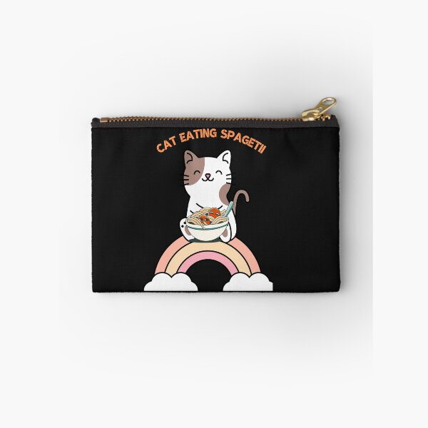Item preview, Cat eating spagetii designed and sold by Anitkaaa.