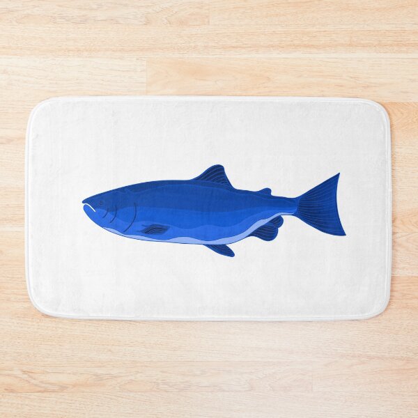 Item preview, Blue fish in the ocean designed and sold by AdamCeko.