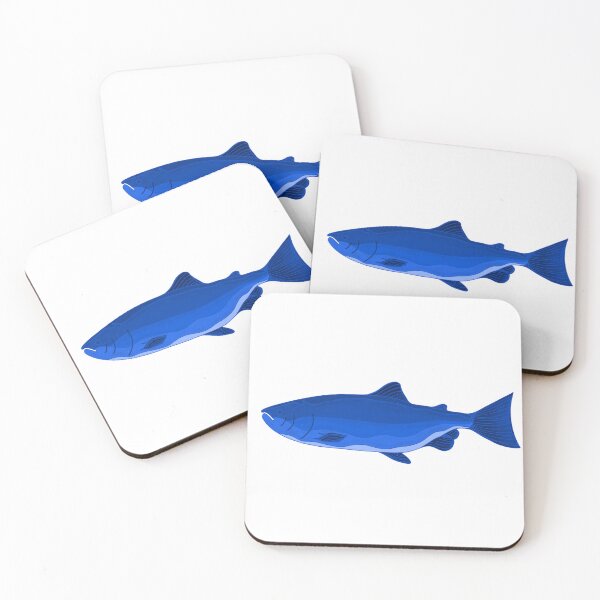 Item preview, Blue fish in the ocean designed and sold by AdamCeko.