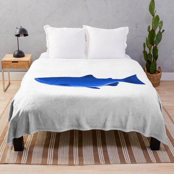 Item preview, Blue fish in the ocean designed and sold by AdamCeko.