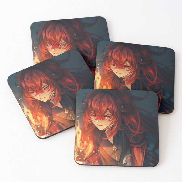 Item preview, Impacto de Genshin, Diluc Ragnvindr designed and sold by Fire-Song.