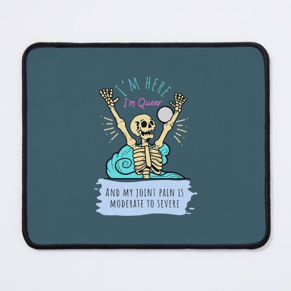 Item preview, Queer Skeleton Chronic Illness Warrior designed and sold by neuro-diverse.