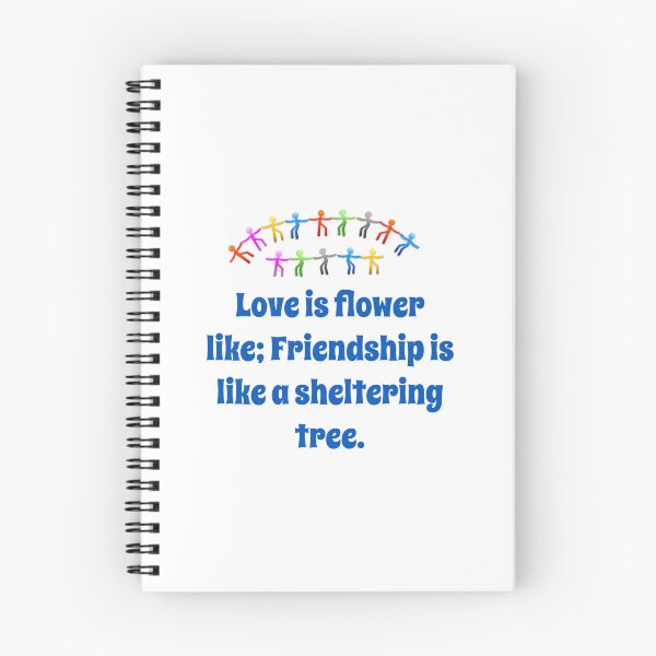 Item preview, Love Is Flower Like - Friendship Quote  designed and sold by CrankyOldDude.