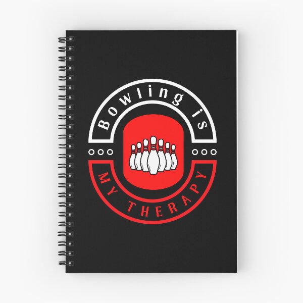Item preview, Bowling is my therapy funny motivational design designed and sold by DigitalMagShop.