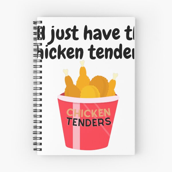 Item preview, I'll just have the chicken tenders funny quotes stickers  designed and sold by Castore design.