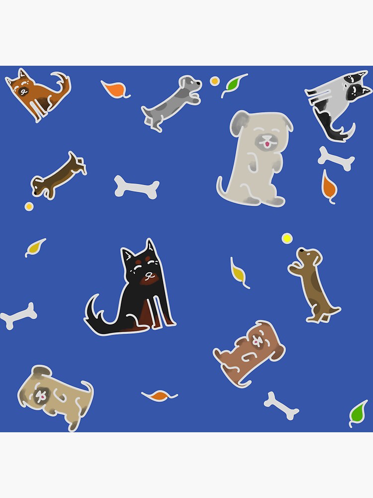 "Dogs" Sticker for Sale by DomPatSquad Redbubble