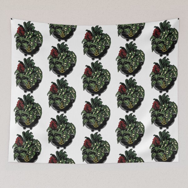 Item preview, Garden Witch | Colorful Artwork | designed and sold by VintagePlantJoy.