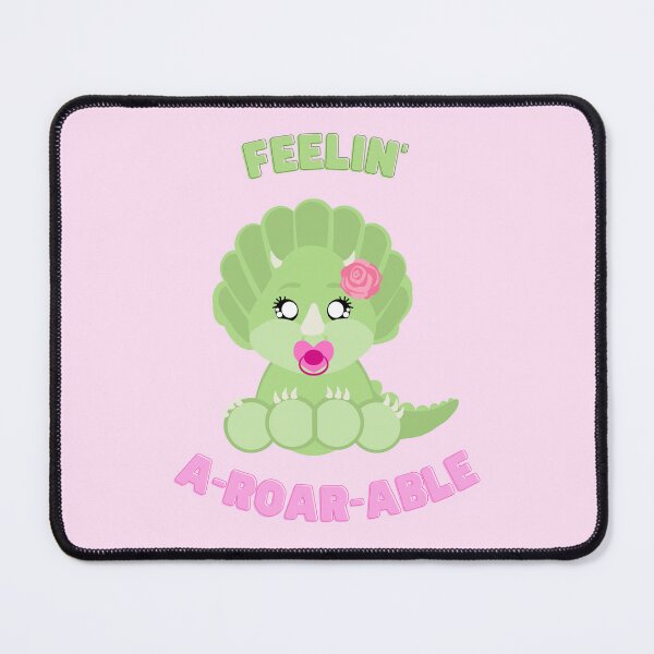 Item preview, Feelin' a-ROAR-able/Baby Dino Girl designed and sold by CuddlyPeas.